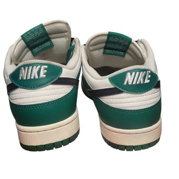Nike Dunk Low ‘Lottery Pack’ Men's Green and White Sneakers - Picture 5 of 10